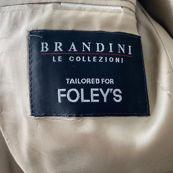 Vintage Brandini Silk and Wool Blazer Retro 80s - Picture 6 of 7